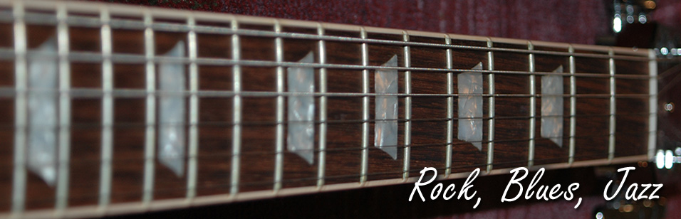 rock, blues, jazz slide image